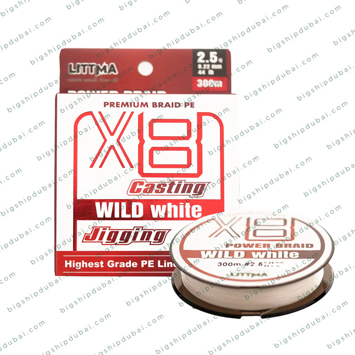 High-strength fishing line for saltwater fishing – superior abrasion resistance and knot strength for kingfish battles.