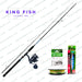 King Fish Combo #6 – Premium fishing rod, reel, line, and lures for ultimate saltwater fishing performance.