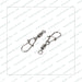 Heavy-duty LITTMA Anticuda Beast Swivel Snap designed for extreme fishing. Corrosion-resistant with anticuda technology to prevent line twist, ideal for targeting large predators in freshwater and saltwater.