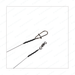 Strong and durable LITTMA Anticuda Beast Titanium Leader designed for big game fishing. Corrosion-resistant and tangle-free, perfect for targeting toothy fish in both freshwater and saltwater environments.