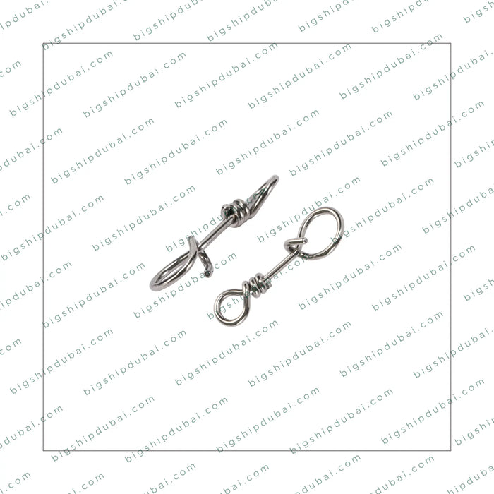 LITTMA Fast Snap Fishing Terminal Tackle - High-Quality Swivel Snap for Quick and Secure Hook Attachments, Durable Fishing Accessory for Anglers, Ideal for Saltwater and Freshwater Fishing.