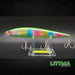 LITTMA Jerkbite Fishing Lure - Lime Rainbow