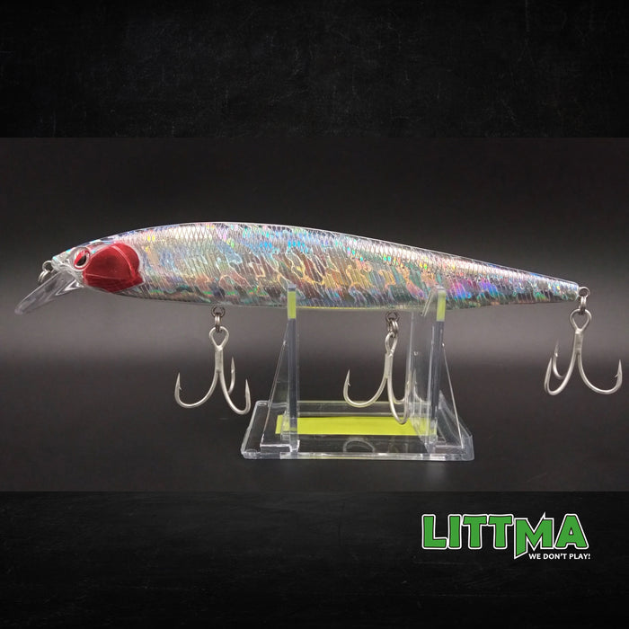 LITTMA Jerkbite Fishing Lure - Red Pearl