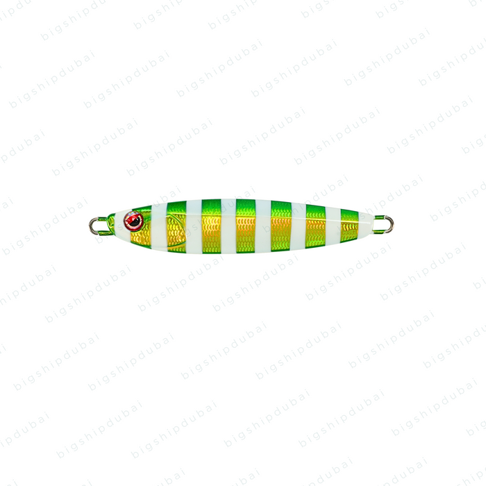 LITTMA Fishing Lure Jigs Katana Sardine 60g - Zebra Green Gold