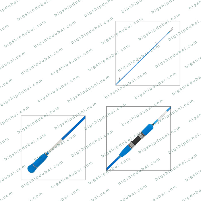 LITTMA Slow Fall Spinning Rod - Premium lightweight fishing rod designed for slow pitch jigging, enhanced sensitivity, durability, and precision for anglers. Ideal for saltwater and freshwater fishing.